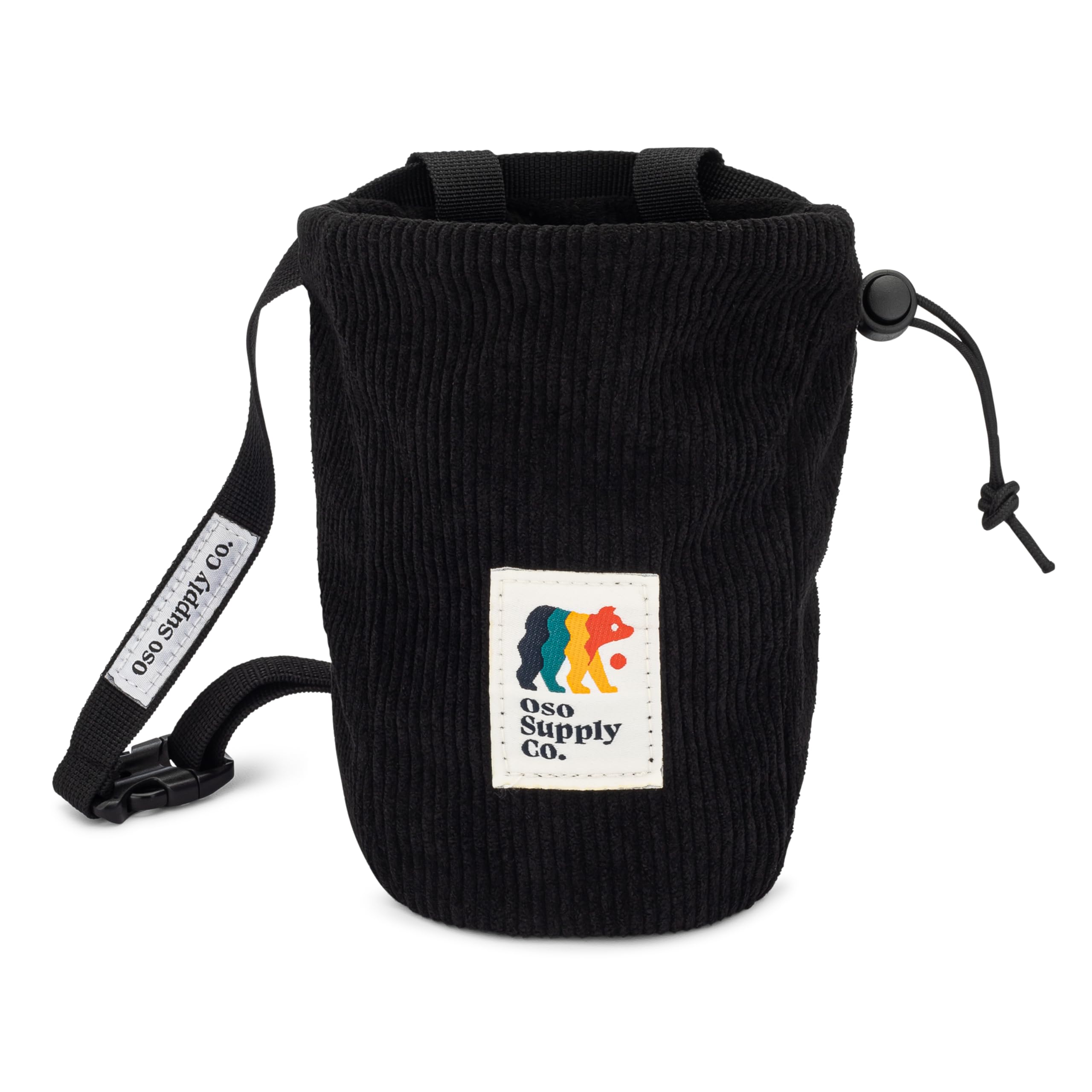 Vintage Corduroy Chalk Bag for Rock Climbing & Bouldering - Adjustable Belt & Zippered Pocket - Essential Climbing Gear for Indoor Gym & Outdoor Adventures - Perfect for Training, Competitions and Mountain Excursions