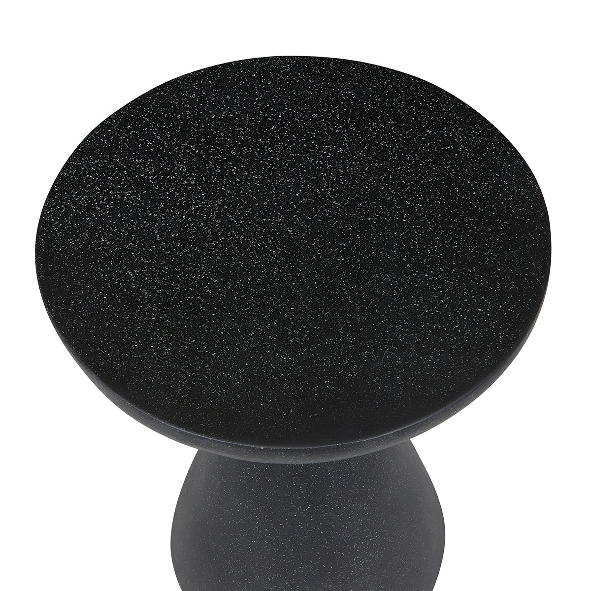 Livorno Luna Side Table - Modern Nightstand with Storage Shelf - Perfect for Bedroom, Living Room & Office