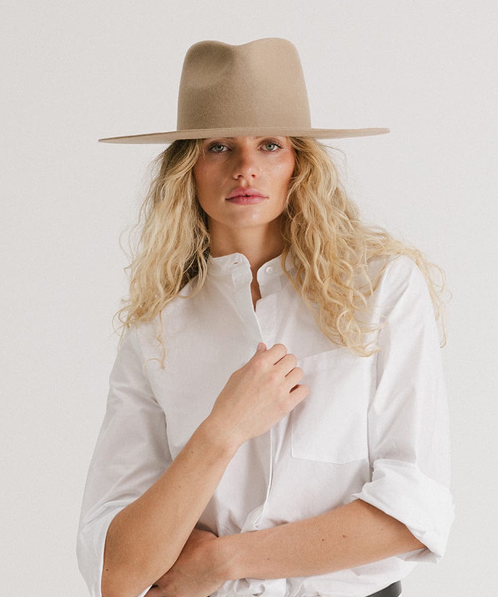 Stylish Wesley Wide Brim Fedora Hat for Men & Women - Fashionable Sun Hat for Outdoor Activities, Beach, and Summer Vacations