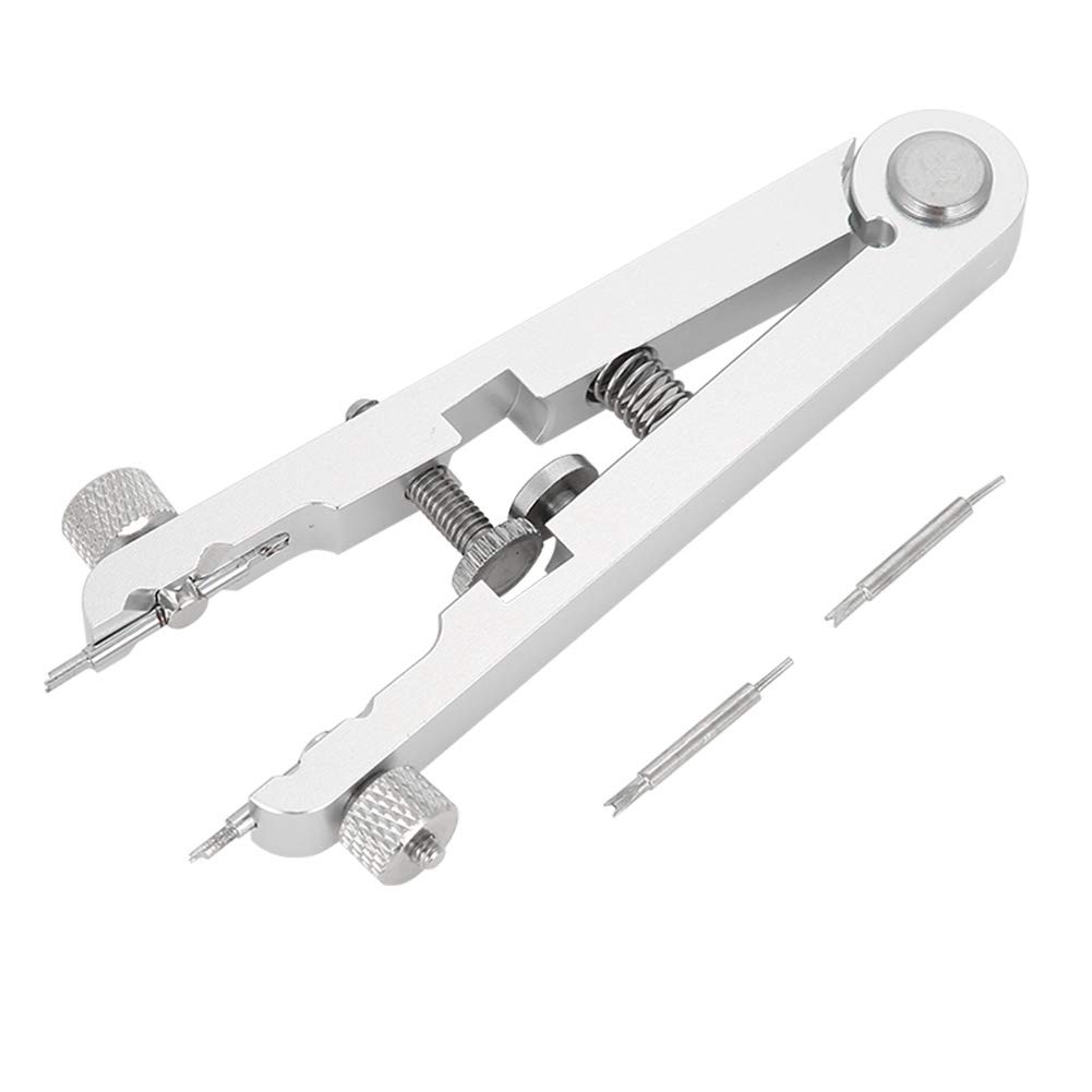 ZJchao Watch Spring Bar Plier Tool Set - 6825 Alloy Steel Watch Bracelet Remover, Spring Bar Tweezer & Strap Adjuster for Watch Band Repair, Replacement & Maintenance - Perfect for Watchmakers, Jewelers & DIY Enthusiasts