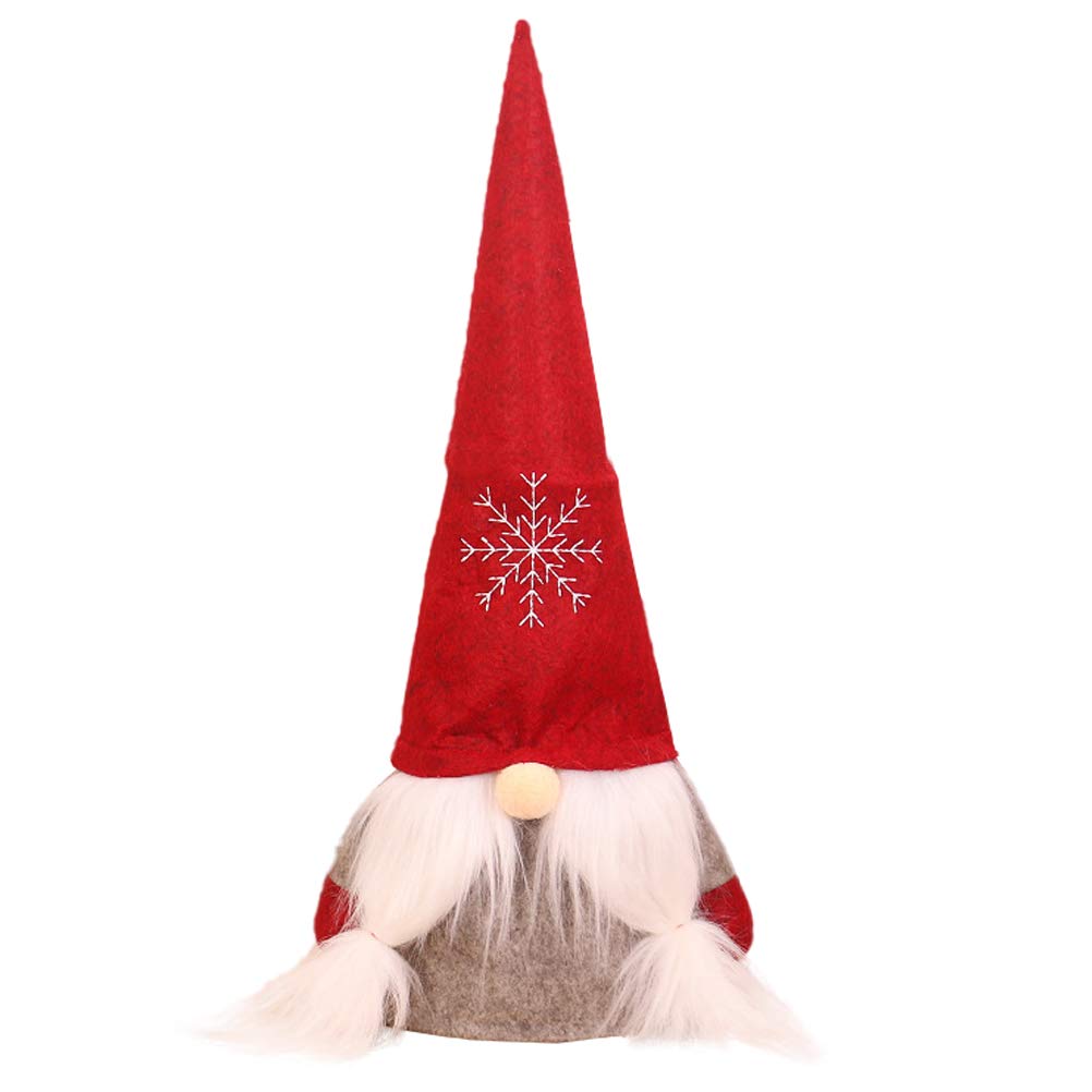 ABOOFAN Faceless Man Doll - Unique Christmas Tree Decoration, Holiday Party Prop & Festive Home Decor for Xmas, Winter Celebrations & Gift Exchanges