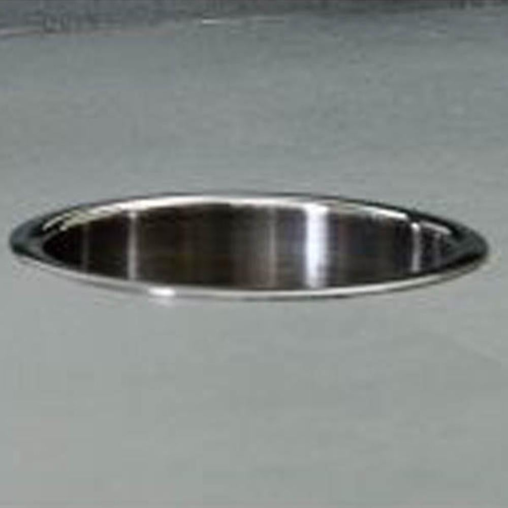Bobrick B532 Circular Counter Top Waste Chute - Satin Stainless Steel for Commercial Kitchens & Restaurants - Durable & Hygienic Trash Disposal Solution