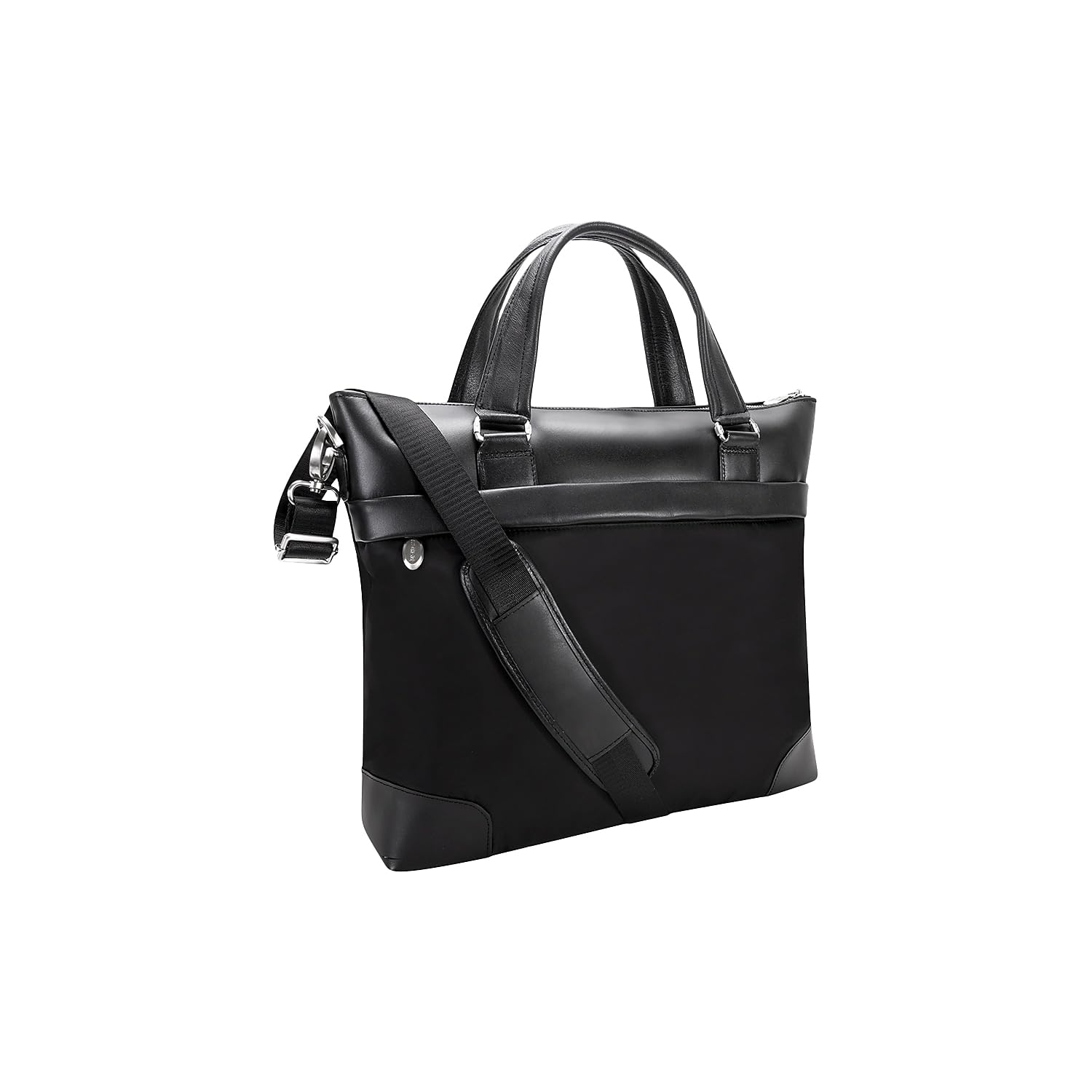 McKlein Eastward Nylon Laptop & Tablet Briefcase - Water-Resistant Business Bag for Men & Women - Perfect for Office, Travel, and Commuting