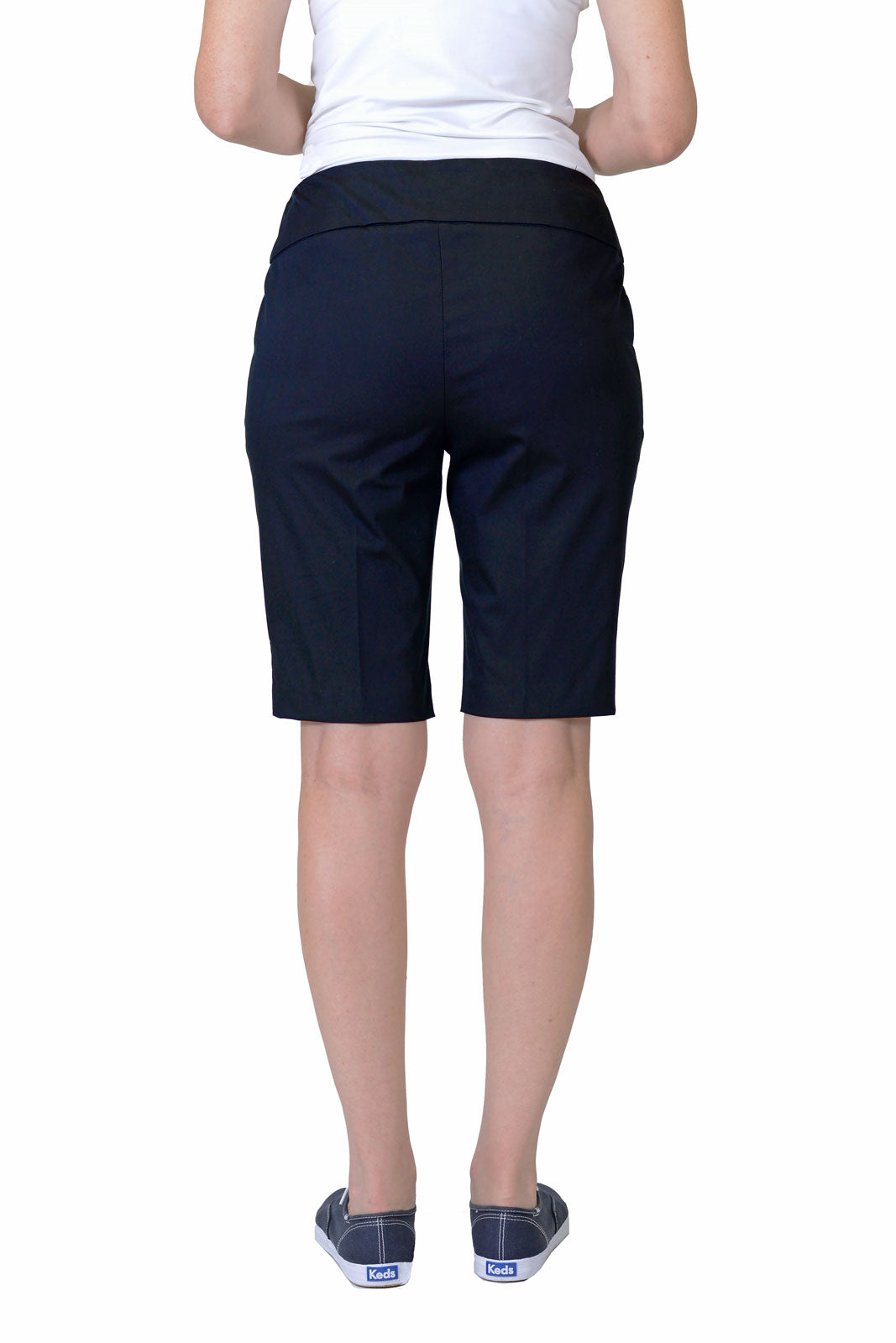 Lisette L Montreal Jupiter Stretch Shorts for Women - High Waist Comfortable Yoga Running Workout Shorts - Perfect for Gym, Lounge & Casual Wear