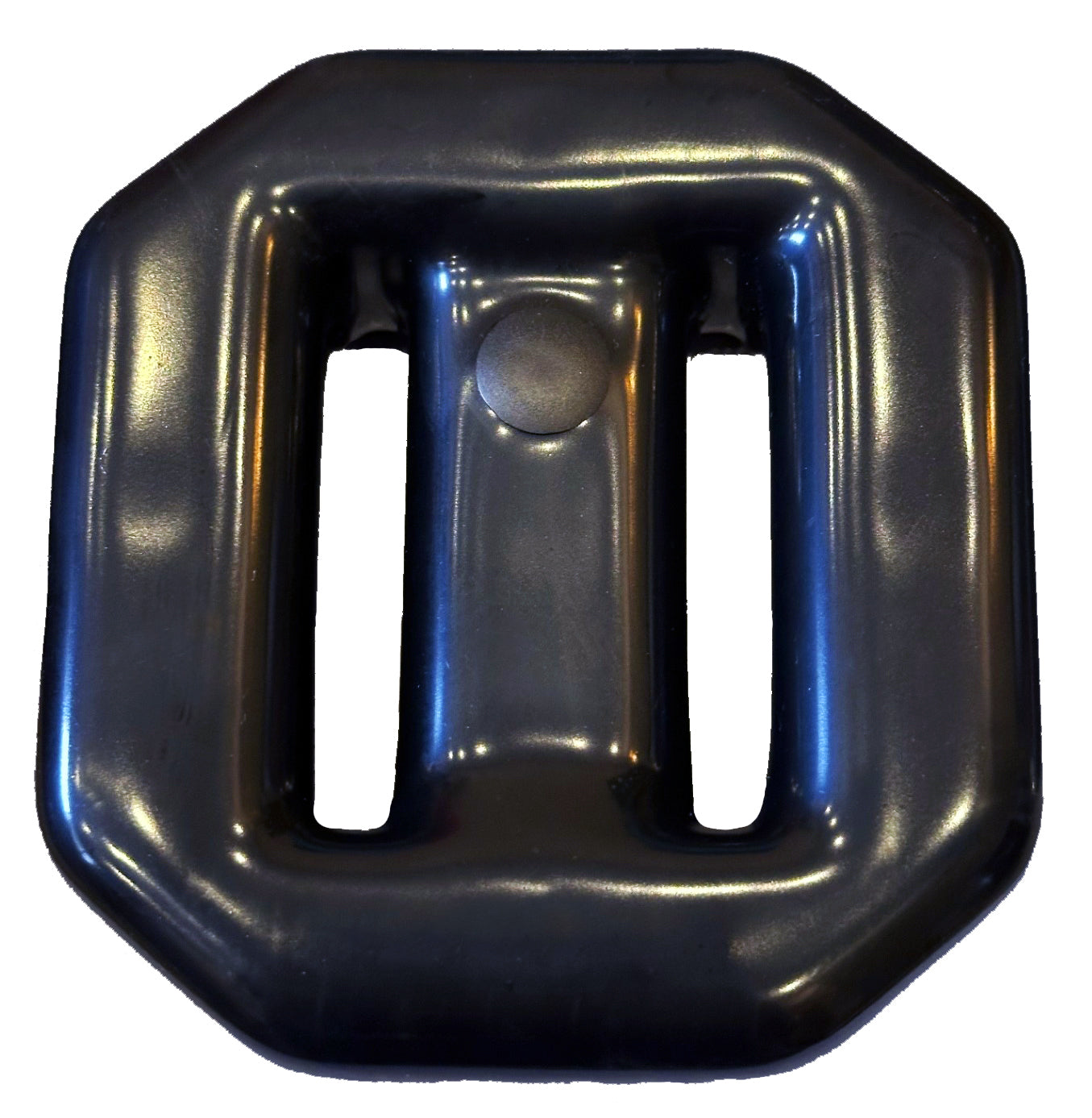2 Kg Black Vinyl Coated Lead Block - Beaver Brand | Durable Weight for Fishing, Anchoring & Crafting | Outdoor & DIY Use