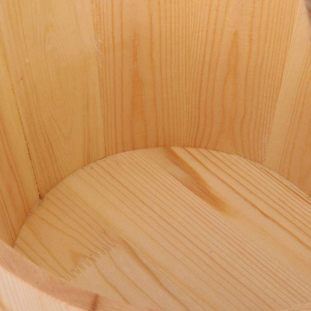 6L Wooden Sauna Bucket - Premium Sauna Accessories for Spa, Shower & Bathroom Relaxation | Perfect for Home Sauna, Steam Room & Wellness Retreats