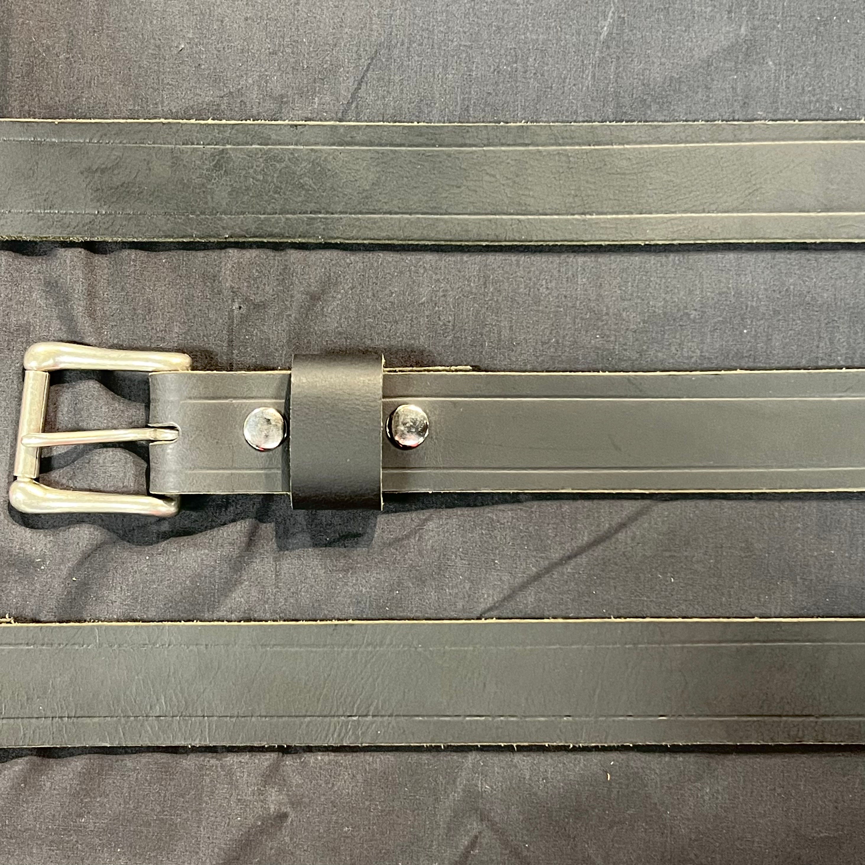 Premium XL Leather Dog Harness - Heavy Duty Plain Leather Belt for Large Dogs - Perfect for Walking, Training & Outdoor Adventures