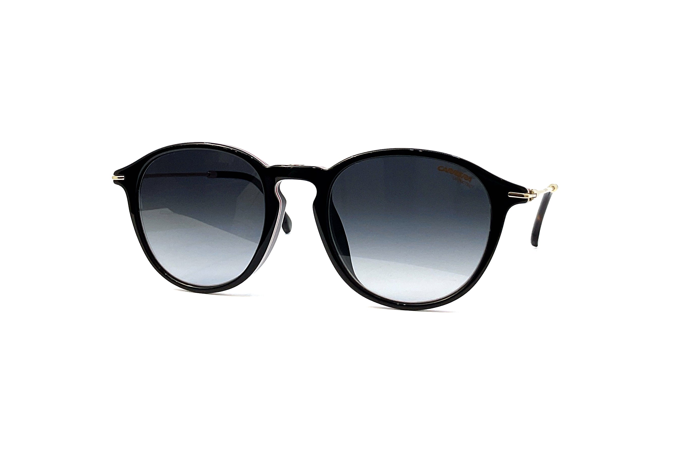 Carrera 196/F/S Sunglasses - Classic Black Aviator Style for Men & Women - Perfect for Driving, Outdoor Sports & Fashion Accessories