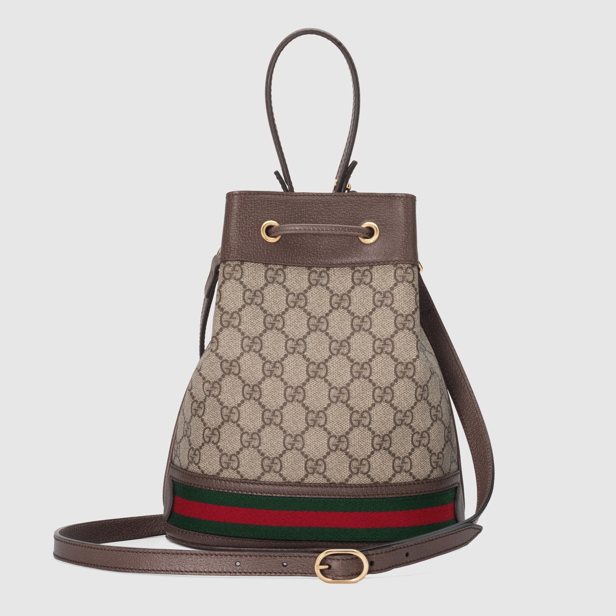 Gucci Small GG Bucket Bag for Women - Luxury Leather Shoulder Handbag - Perfect for Travel, Shopping & Everyday Use