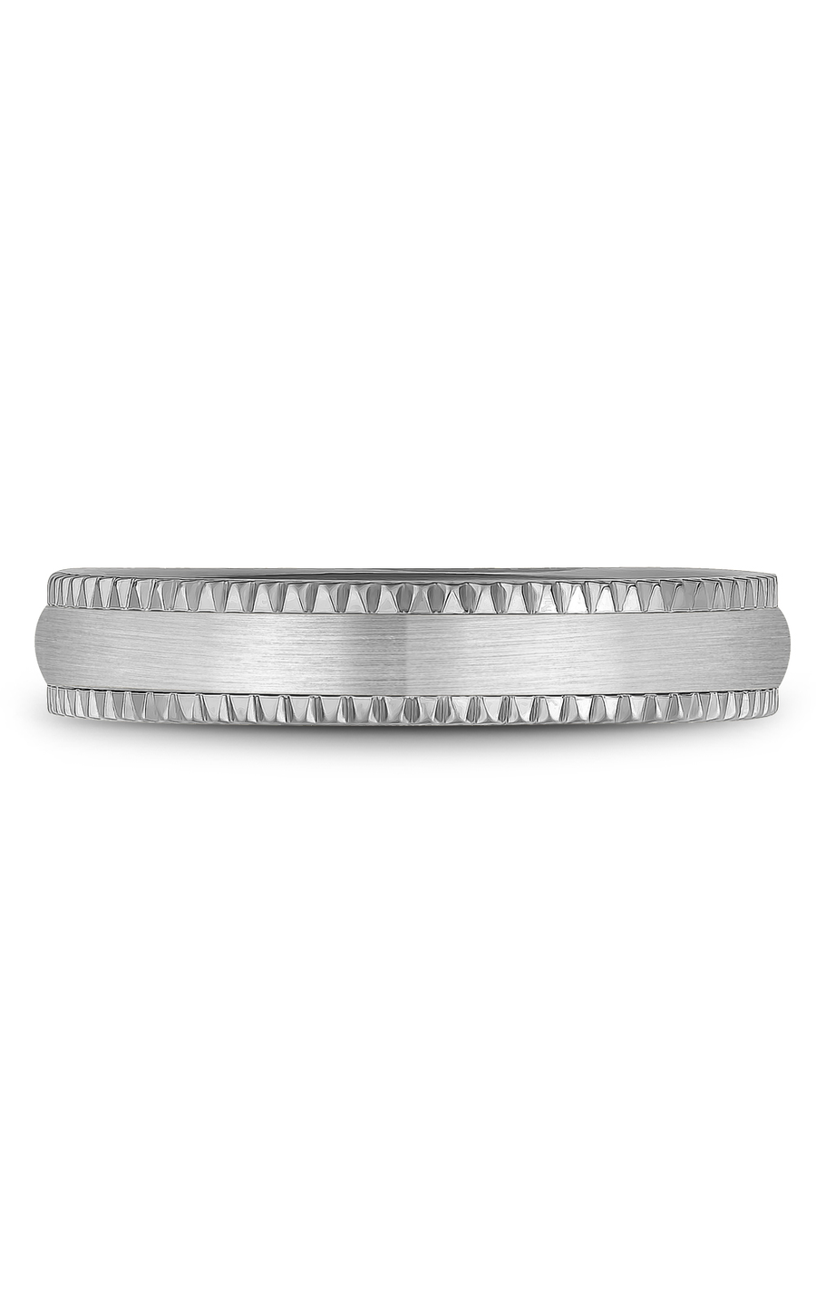 Bleu Royale Men's Wedding Band RYL 031W45 - 14K White Gold Classic Ring for Grooms & Engagement - Perfect for Weddings, Anniversaries & Special Occasions