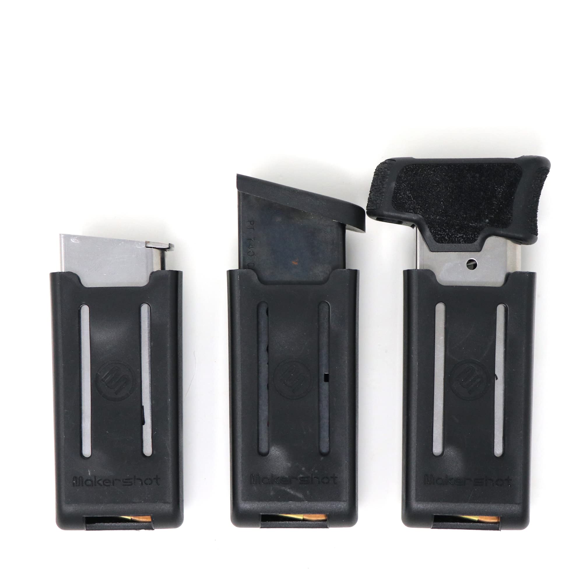 MakerShot Magazine Carrier - Tactical Gun Belt Magazine Holster for Handgun & Pistol | Durable Ammo Storage & Clip Holder | Perfect for Range Shooting, Hunting & Tactical Training