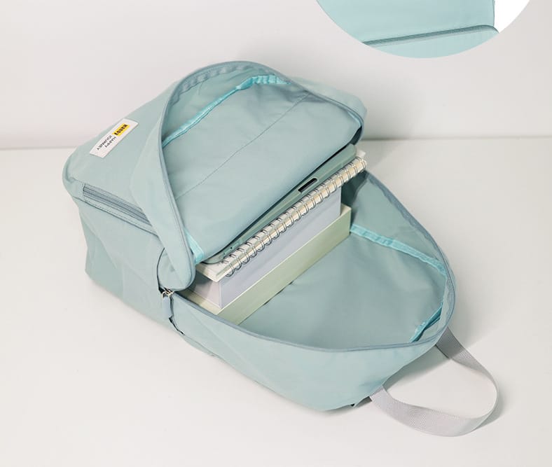 Foldable Travel Backpack CT2403 - Lightweight & Comfortable Beige Daypack for Hiking, Camping & Airplane Carry-On