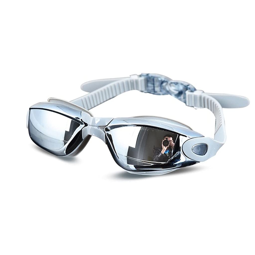KAPOHU Professional Anti-Fog Swimming Goggles for Men & Women - UV Protection, Electroplated Lens for Diving, Snorkeling & Water Sports (Color D) - Perfect for Pool, Beach & Open Water Swimming