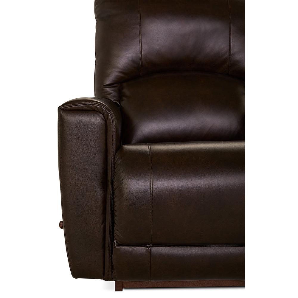 Cassian Recliner 802 10 LB2062 79 - Premium Leather Reclining Chair with Lumbar Support for Living Room, Home Theater & Office Relaxation