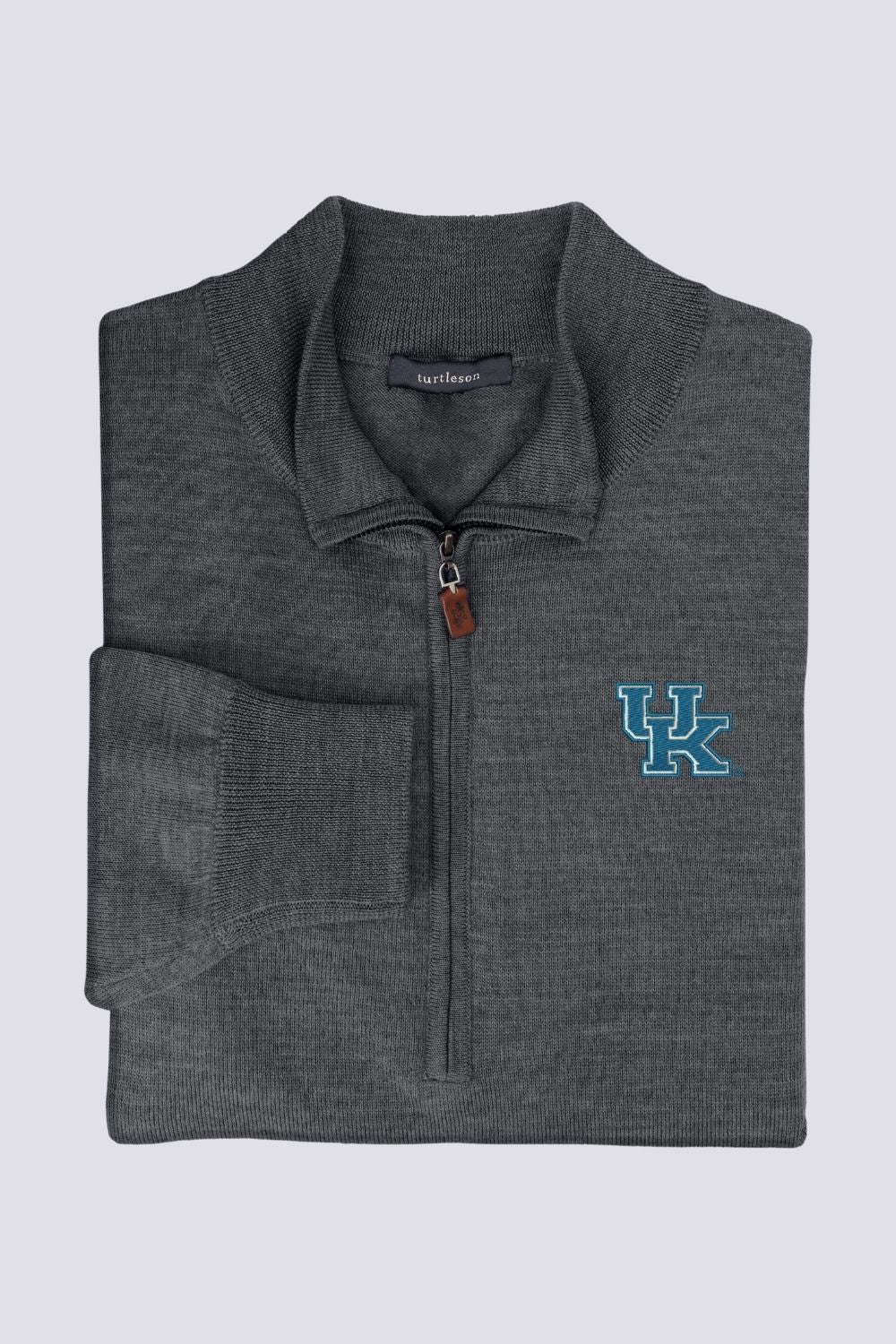 University of Kentucky Merino Wool Quarter Zip Sweater - Warm & Breathable Pullover for Men & Women | Perfect for Campus, Outdoor Activities & Casual Wear