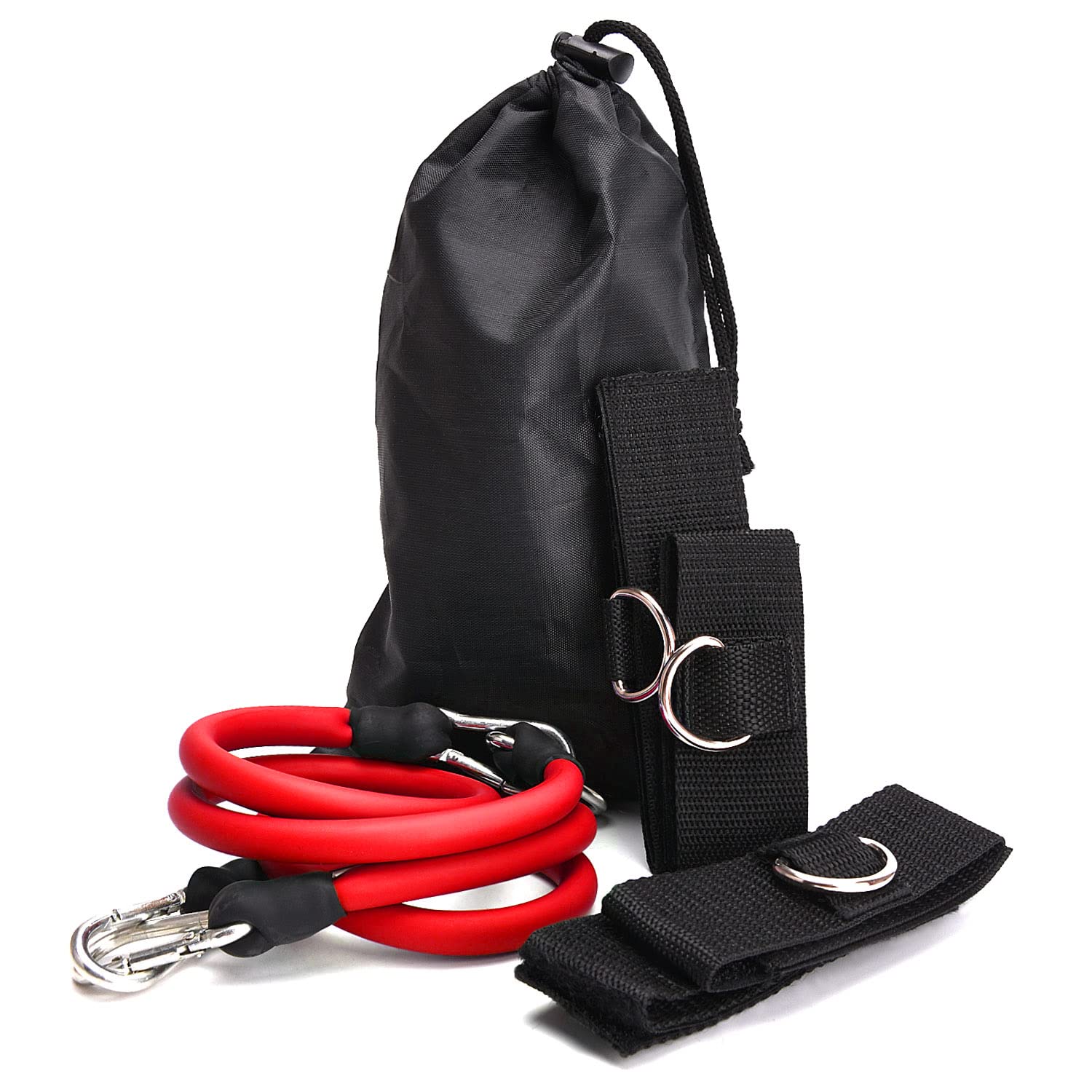 TOBWOLF Volleyball Training Resistance Band - Elastic Pull Rope for Jump & Agility Drills - Prevent Excessive Arm Movement - Perfect for Volleyball Practice, Strength Training & Fitness Workouts