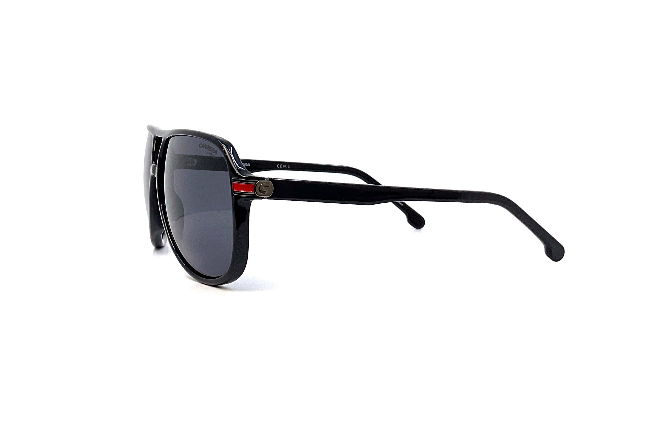 Carrera 1045/S Black Sunglasses - Polarized UV Protection for Men & Women - Perfect for Driving, Running, and Outdoor Activities