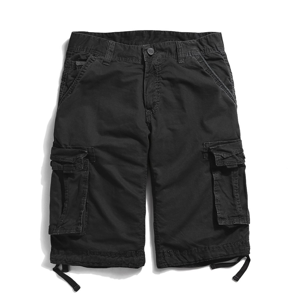 OCHENTA Men's Summer Shorts - Lightweight Quick-Dry Casual Shorts for Outdoor, Gym & Travel | Comfortable Breathable Workout Shorts with Pockets