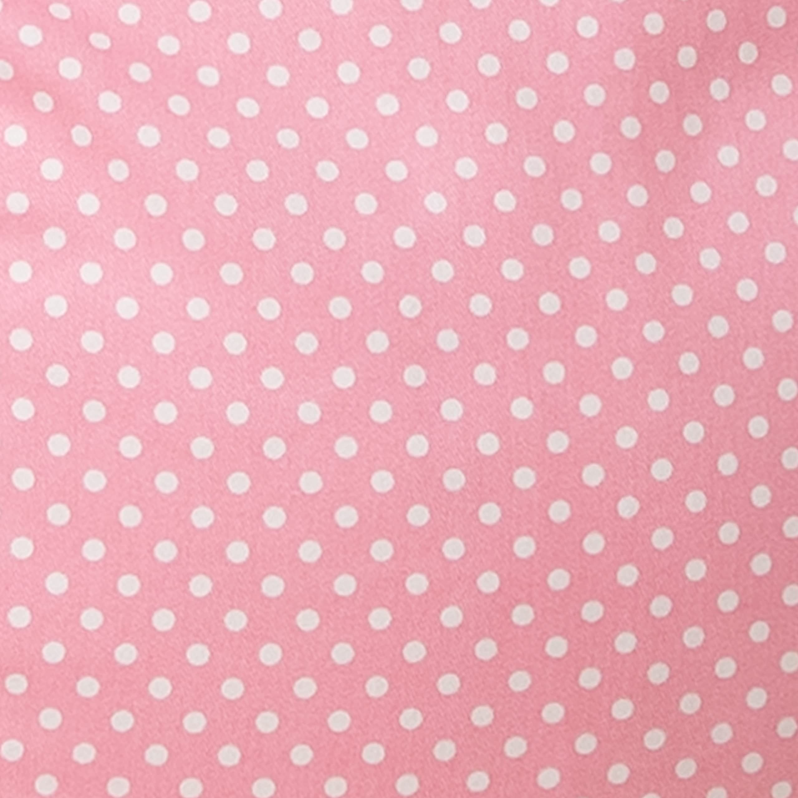 Extra Large Light Pink Polka Dot Bean Bag Chair for Kids & Adults - Perfect for Living Room, Bedroom, Playroom & Dorm Relaxation