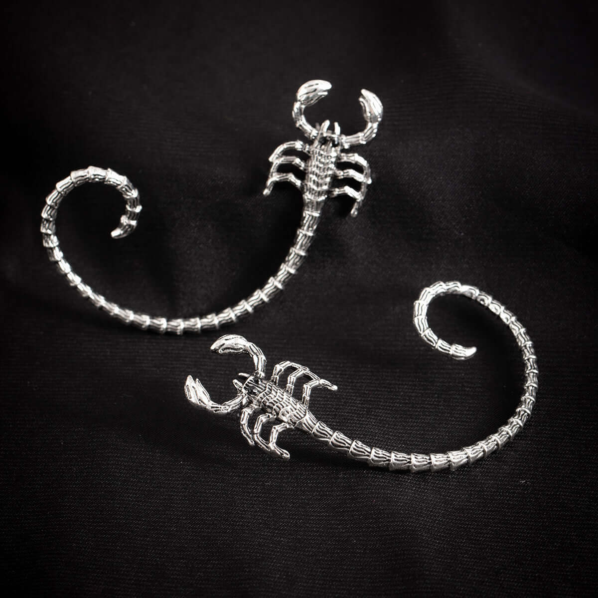 Edgy Scorpio Non-Pierced Ear Wrap Climber Earrings | Fashion Jewelry for Women | Perfect for Parties, Weddings & Everyday Wear | NZ2998