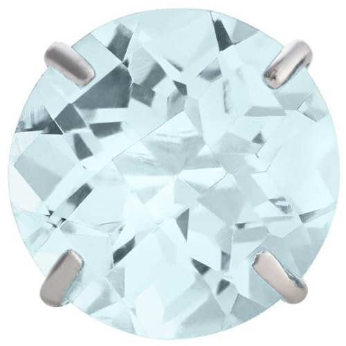 White Gold | Blue Aquamarine