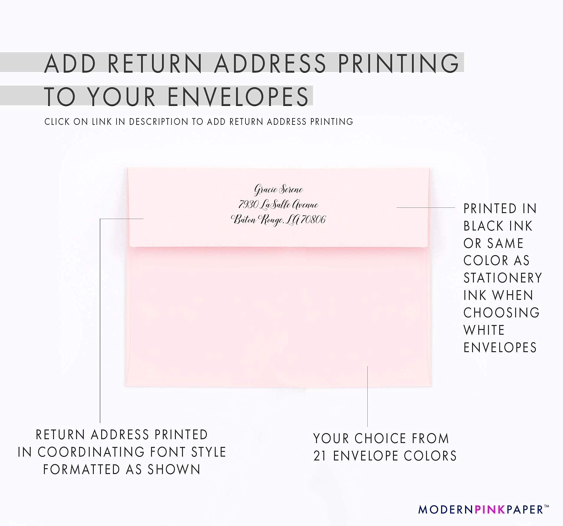 Personalized Panda Thank You Cards - Custom Flat Note Cards for Kids, Stationery with Panda Design, Choose Colors & Quantity - Perfect for Birthdays, Thank You Notes & Gifts