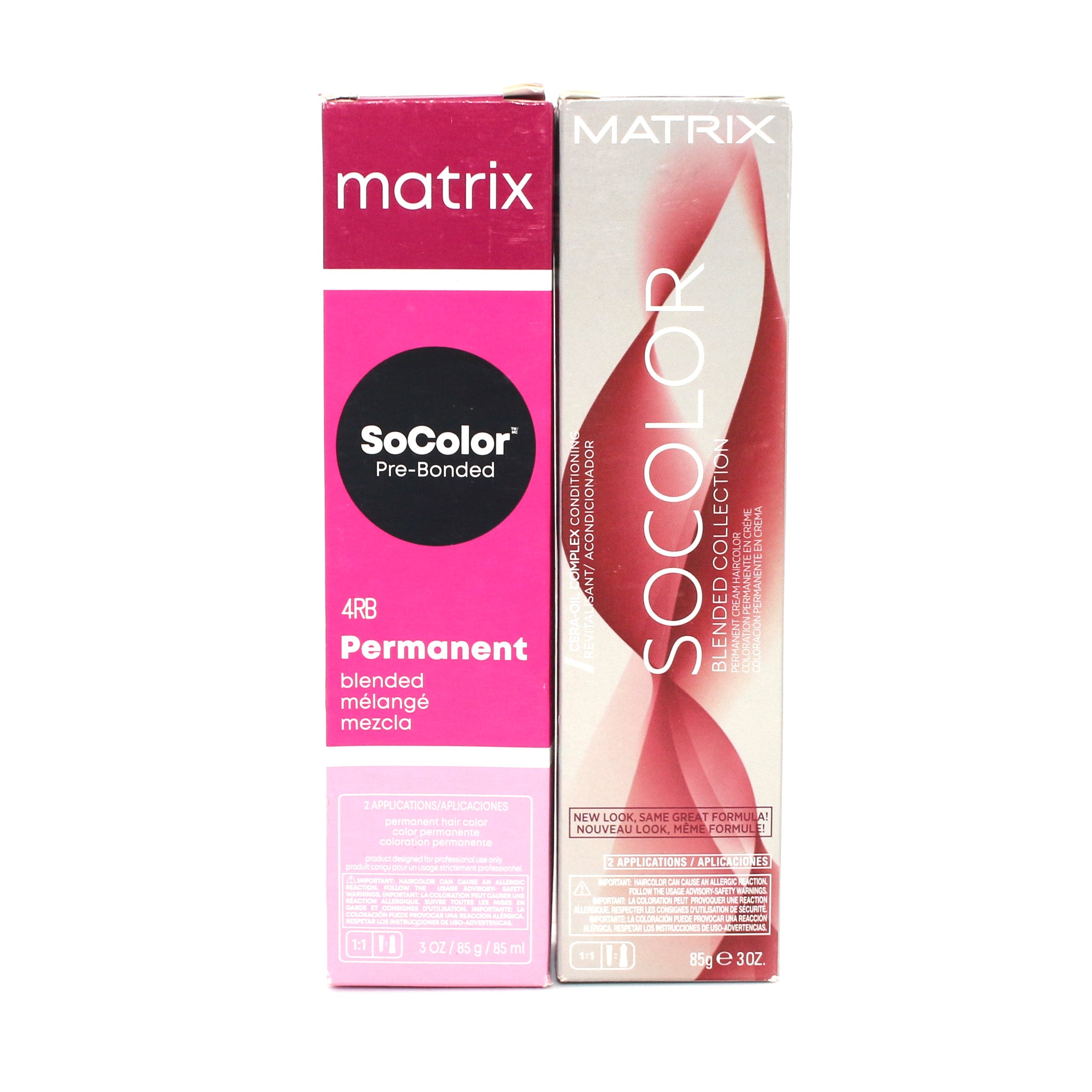 Matrix SoColor Blended Collection Permanent Cream Hair Color - 3 oz for Salon-Quality At-Home Hair Coloring & Professional Blended Highlights