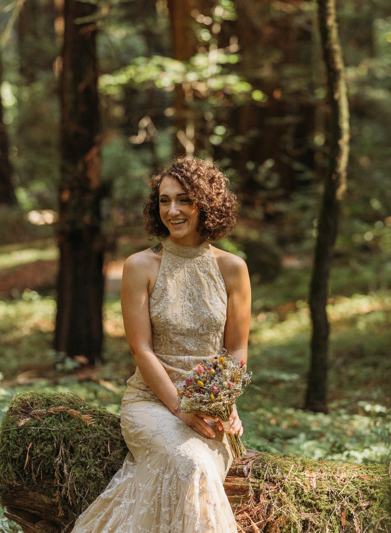 BHLDN Daisy Gown - Elegant Floral Wedding Dress for Brides | Perfect for Beach, Garden & Outdoor Ceremonies