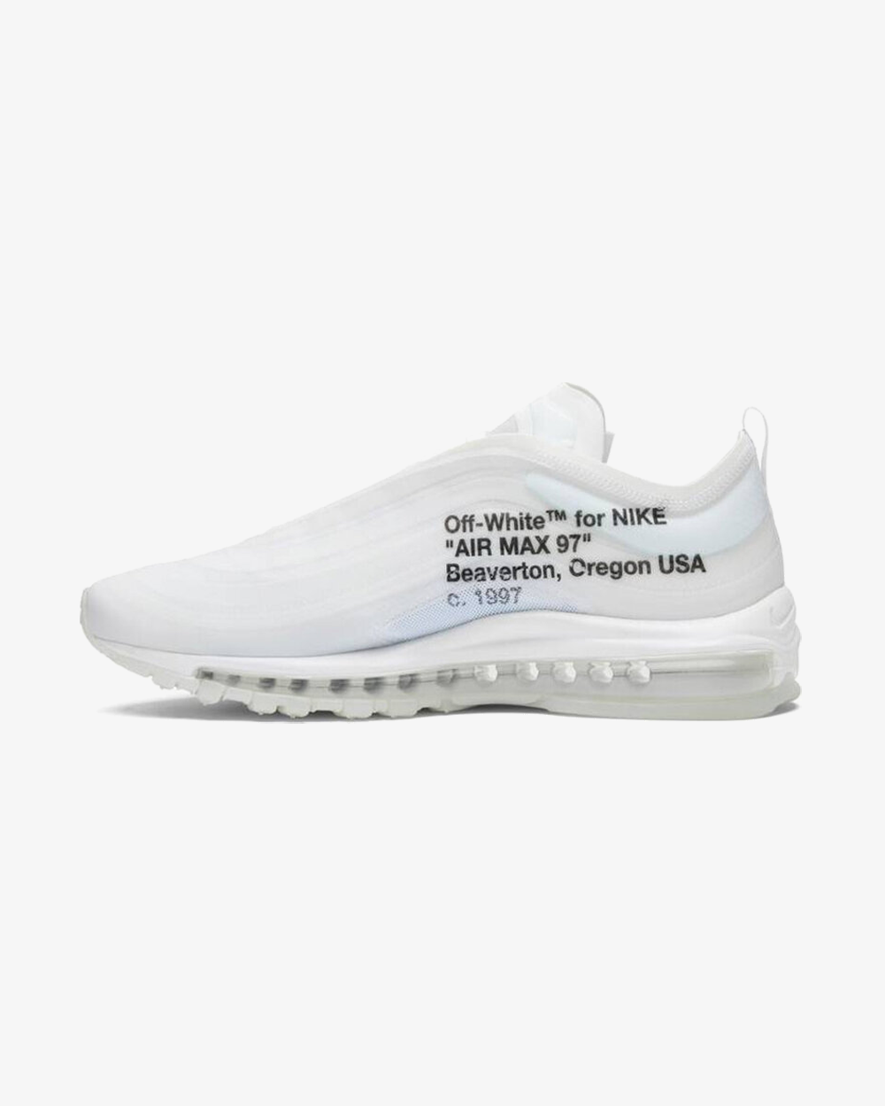 Nike x Off-White Air Max 97 OG Sneakers - Men's Retro Running Shoes for Casual Wear & Street Style Fashion