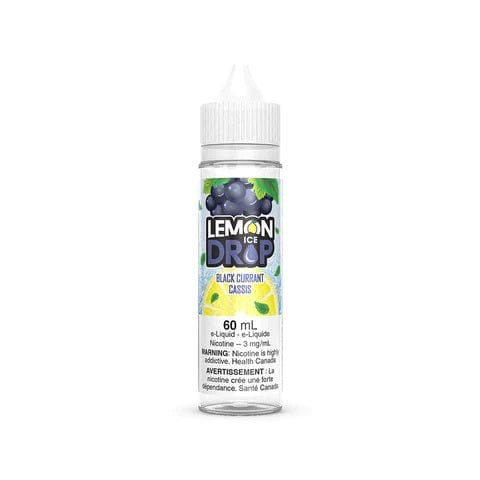 Premium Black Currant & Lemon Drop ICE E-Juice - 60mL Bottle | Refreshing Vape Flavor for All-Day Enjoyment | Perfect for Vaping at Home, Work, or On-The-Go