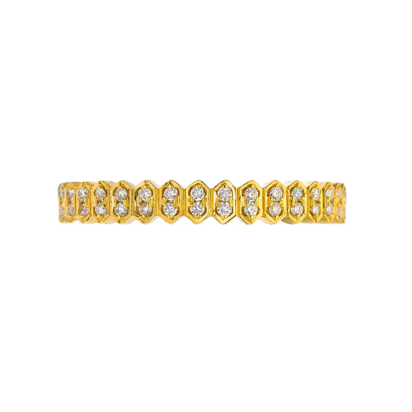 Sethi Couture Mini Abacus White Diamond Band - Elegant Beaded Bracelet for Women, Perfect for Weddings, Parties & Everyday Wear