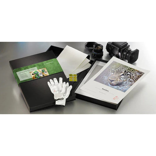 Hahnemühle Limited Edition 13x19 Portfolio Box with 50 Sheets Agave Paper - Premium Art Paper for Watercolor, Ink & Printmaking - Perfect for Artists & Photographers (Set of 2)