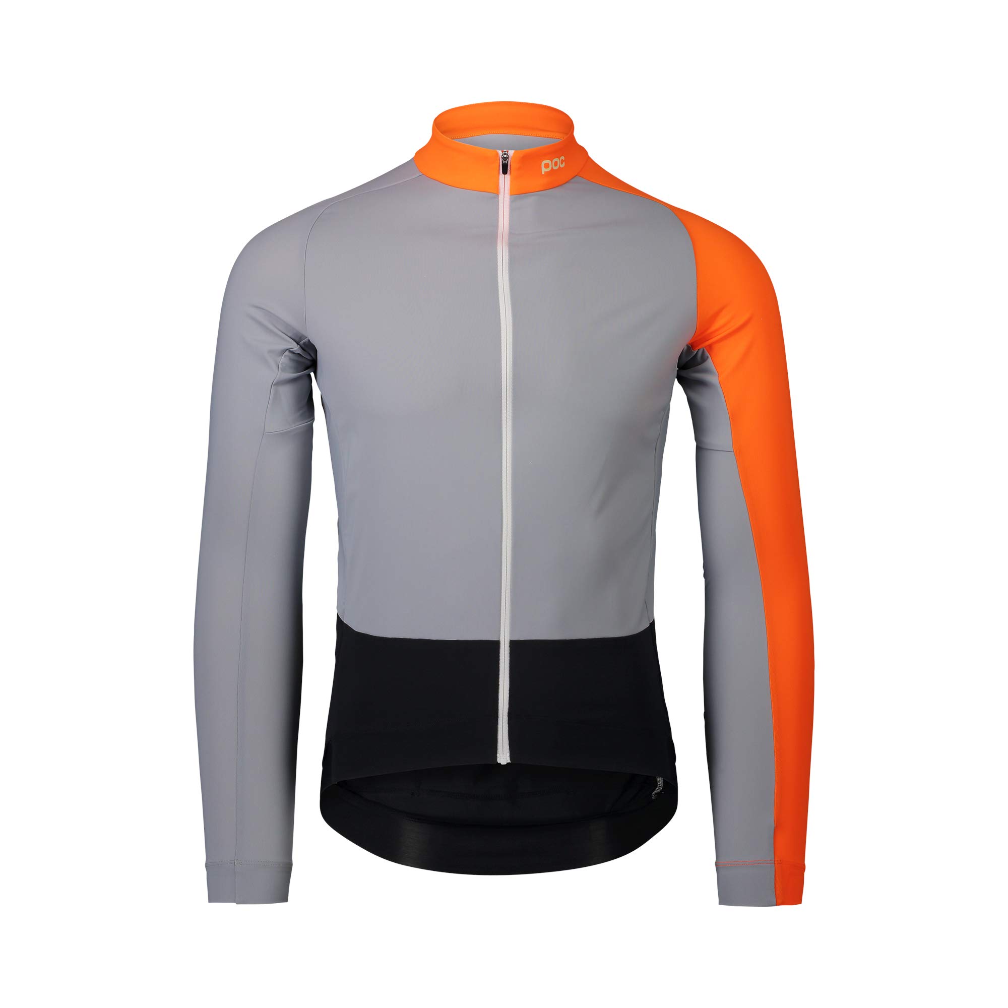 POC Essential Road Mid LS Jersey - Men's Cycling Long Sleeve Jersey for Road Biking & Training - Lightweight & Breathable Performance Wear