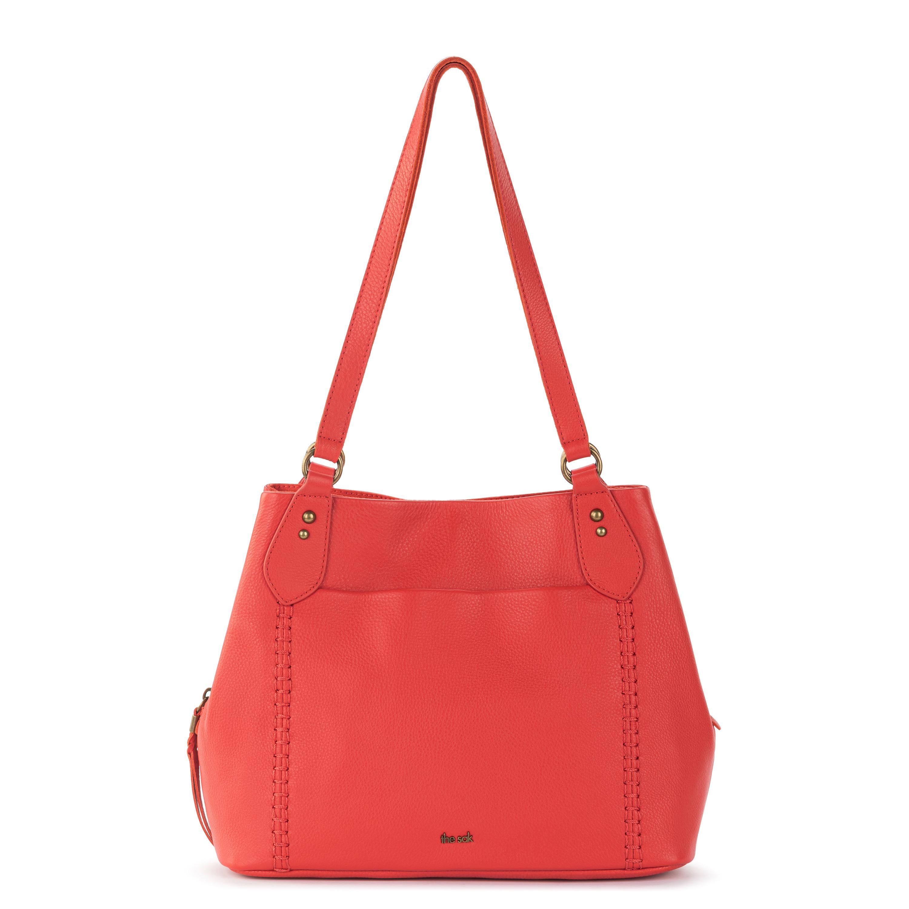 Melrose Genuine Leather Satchel Bag for Women - Stylish Crossbody Purse for Work, Travel & Everyday Use