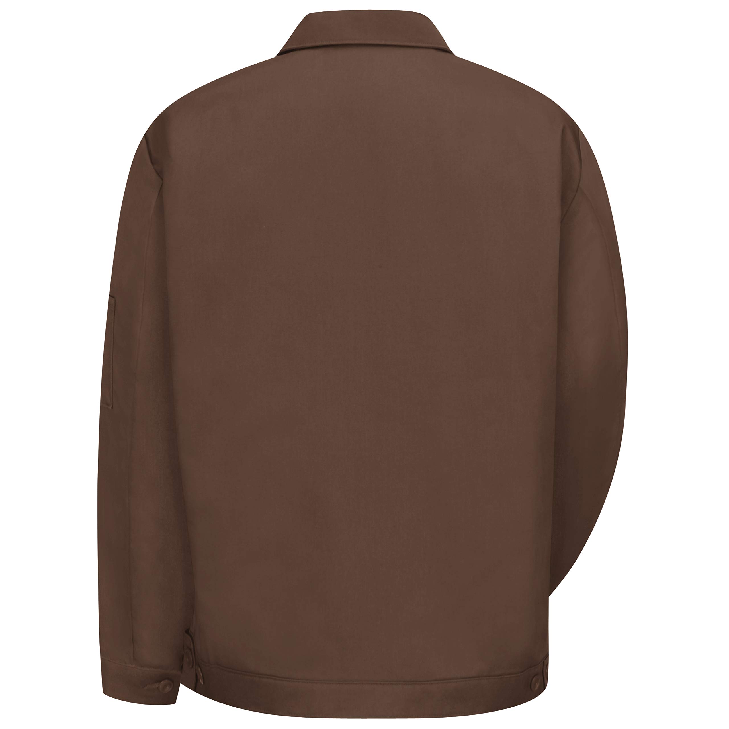 Red Kap Men's Slash Pocket Jacket - Durable Workwear with Multiple Pockets for Tools & Essentials | Ideal for Construction, Warehouse & Outdoor Jobs