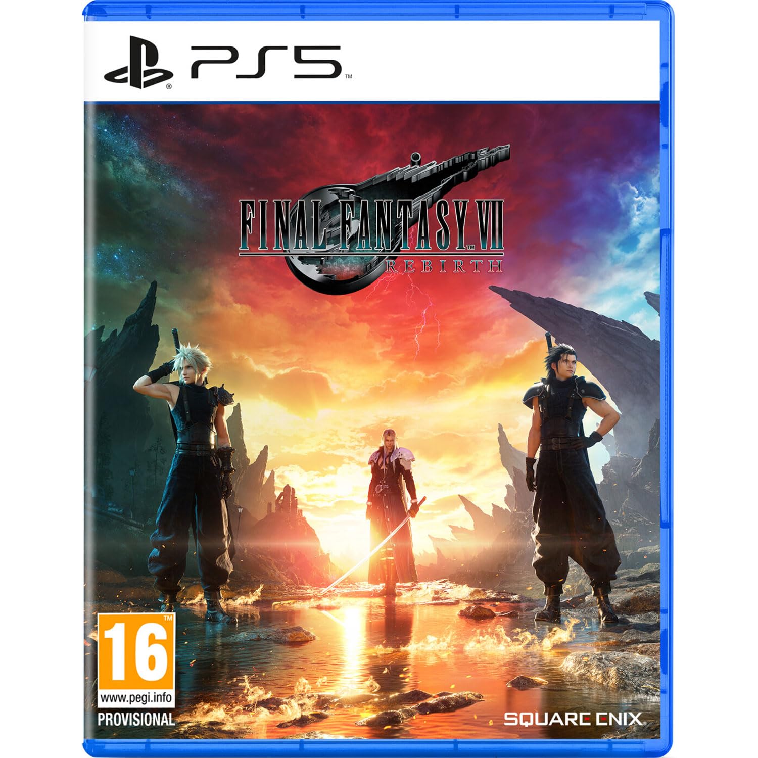 Final Fantasy VII: Rebirth PS5 Game - Square Enix Action RPG Adventure | Perfect for Fans & New Players | Great for Gaming Nights & Solo Adventures