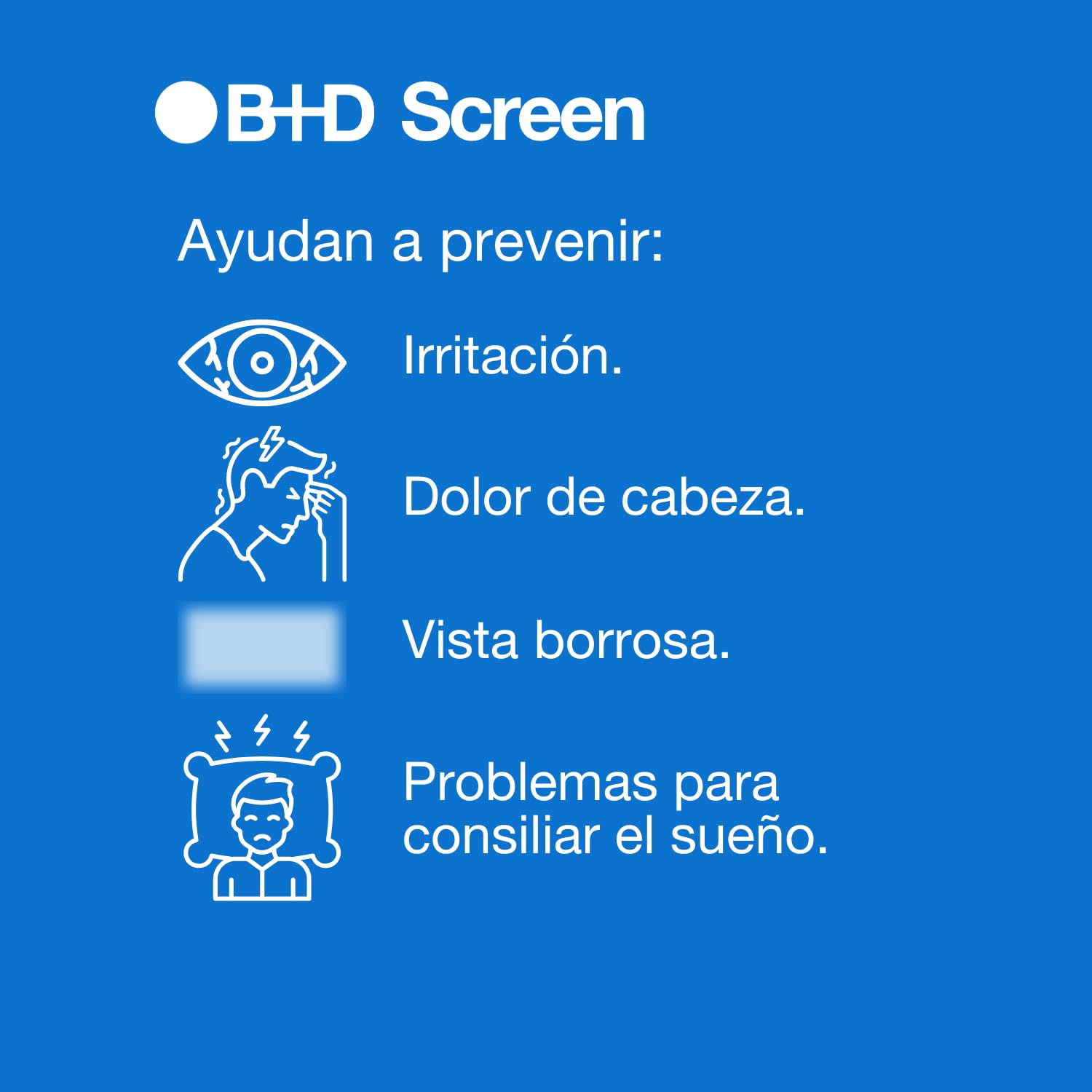 Blue Light Blocking Reading Glasses - B+D Loop Readers in Blue for Eye Strain Relief - Perfect for Computer Work, Reading & Screen Time