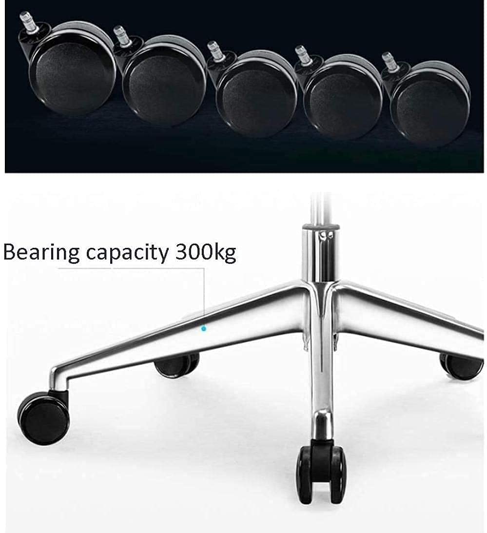 Ergonomic Home Office Chair - High Back Mesh Computer Desk Chair with Adjustable Height, Lumbar Support & Thick Seat Cushion - Executive Swivel Task Chair for Conference Room, Gaming, and Long Work Sessions