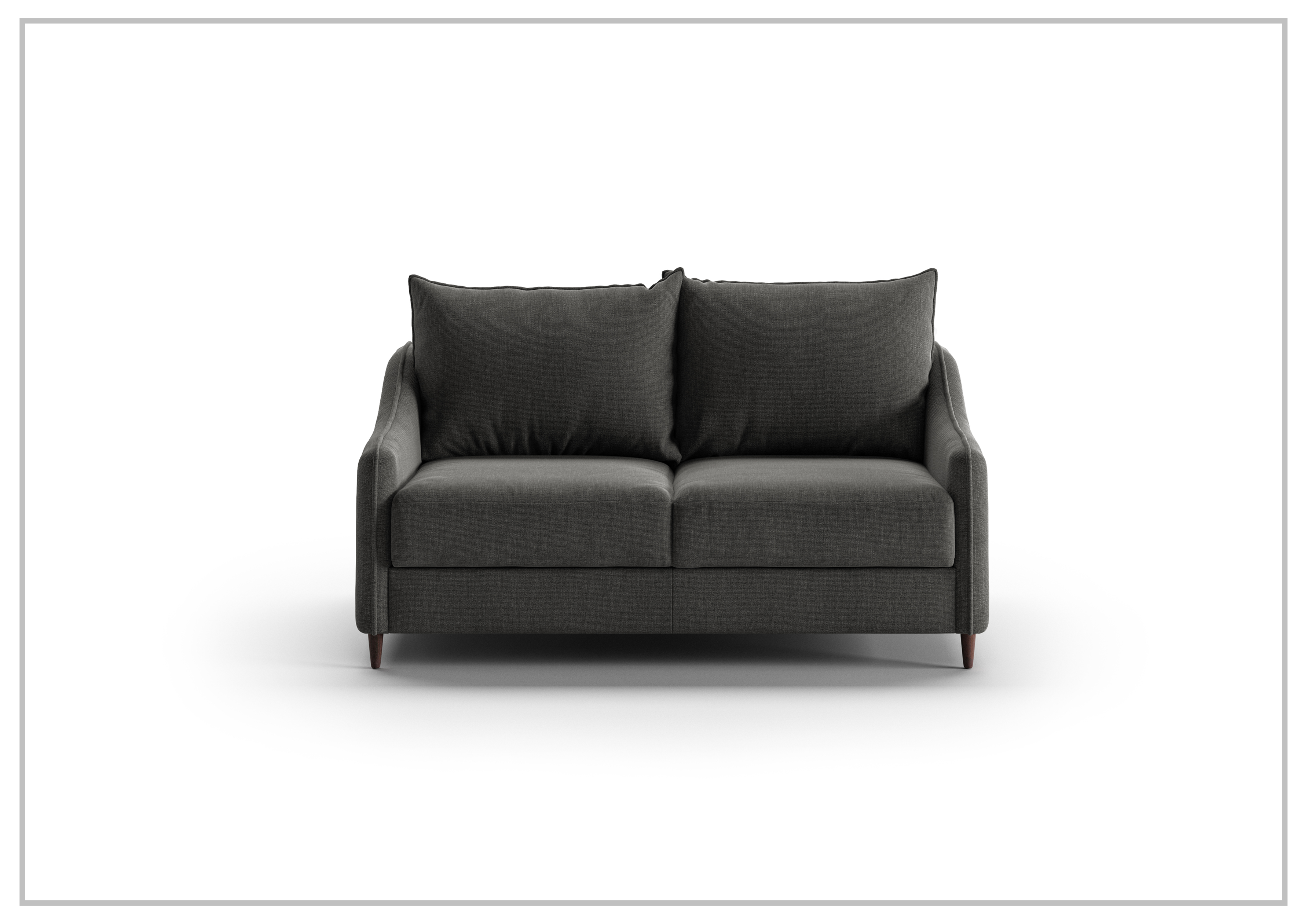 Luonto Ethos Fabric Full XL Sleeper Sofa - 2 Gray Color Options | Space-Saving Convertible Sofa Bed for Small Apartments & Guest Rooms