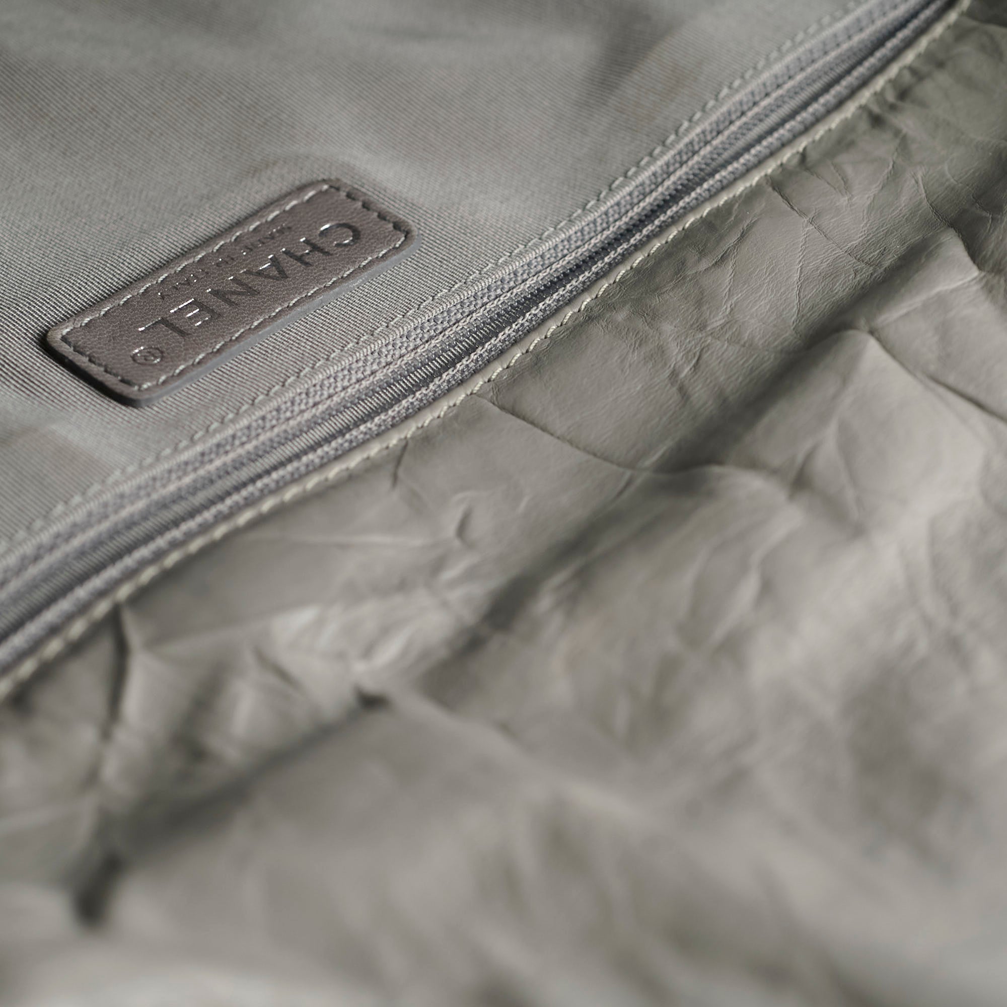 Chanel Quilted Flap Bag Grey - Luxury Designer Handbag for Women, Perfect for Parties, Dating & Everyday Use