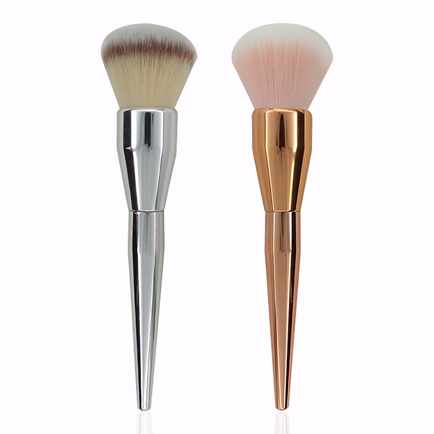 **DANNEASY 2-Piece Nail Dust Brush Set - Large Powder & Blush Brush for Acrylic Nails, Cleaning Dust, Nail Art & Makeup | Professional Nail Tools for Salon & Home Use**