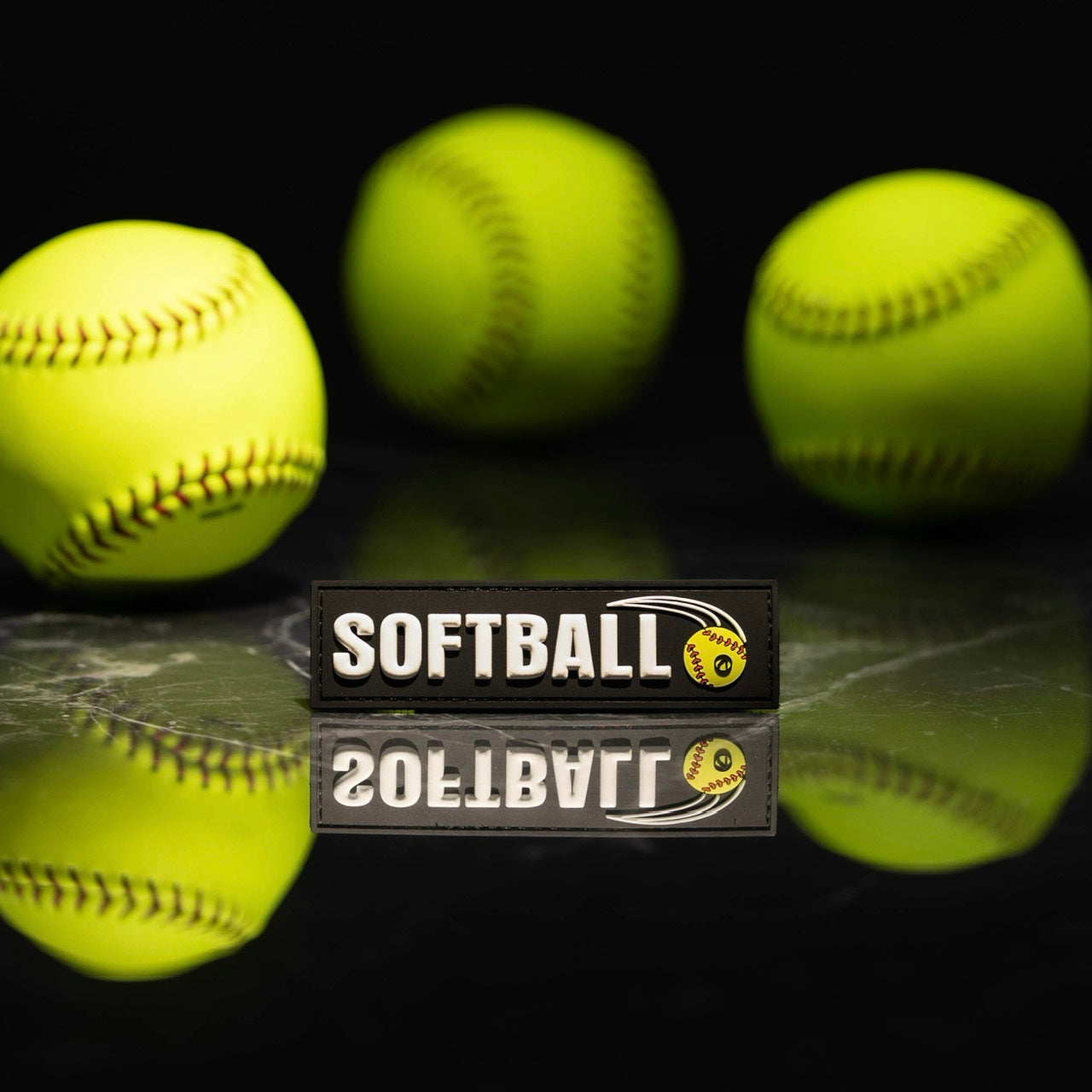 Custom Softball Velcro Patch - Iron-On & Sew-On for Jerseys, Bags, Hats | Team Uniform & Sports Accessories