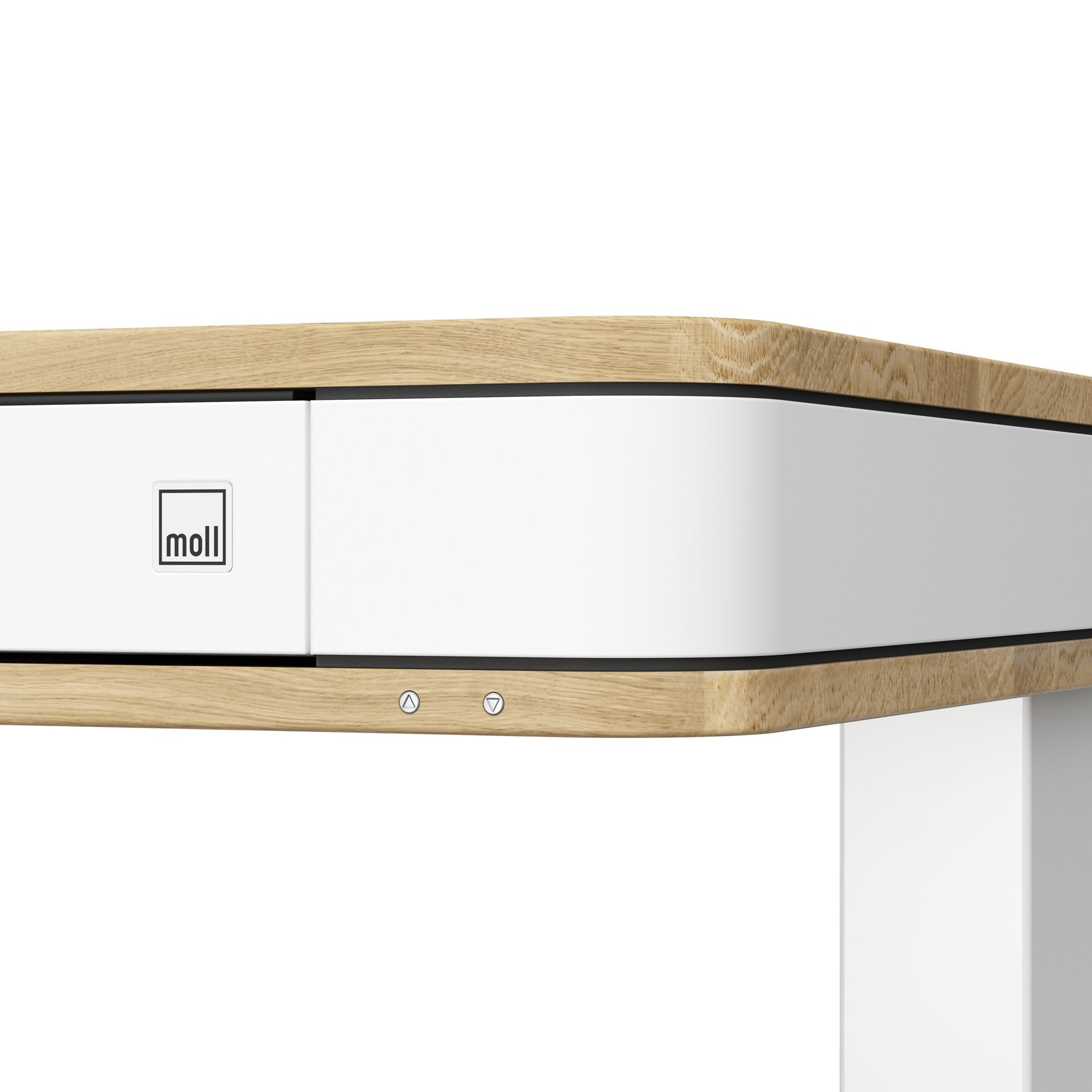 moll T7 Exclusive XL Electric Standing Desk - Adjustable Height Office Desk for Home & Work - Ergonomic Workspace Solution for Productivity & Comfort