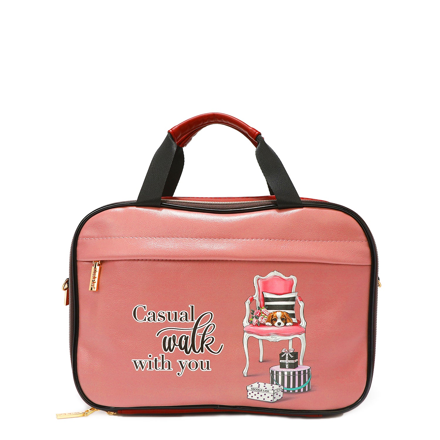 HANA Cosmetic Bag for Women - Waterproof Makeup Pouch Travel Organizer - Perfect for Travel, Gym, and Everyday Use