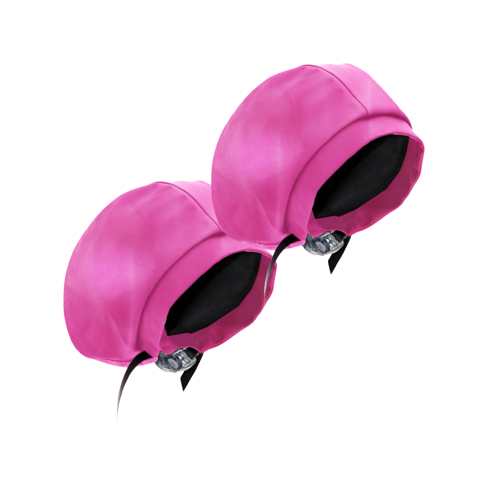 Waterproof Adjustable Kids Swim Cap with Satin Lining - Hairbrella (2 Pack) for Swimming Lessons, Beach Trips & Pool Protection