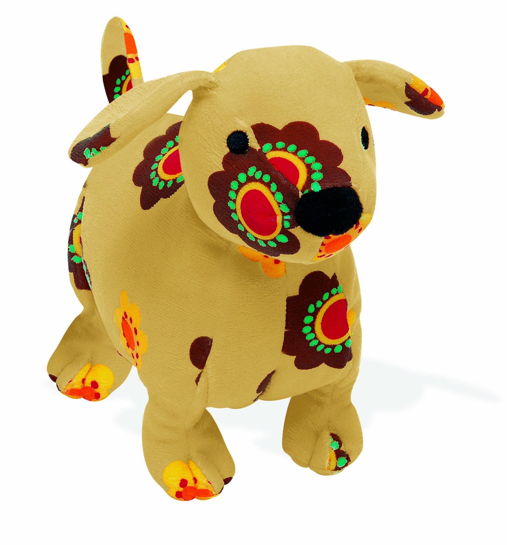 YOTTOY Magalina Dog 8-inch Plush Stuffed Animal Toy - Soft Cuddly Puppy for Kids, Gift for Dog Lovers, Perfect for Nursery Decor, Birthday Presents & Comfort Companion
