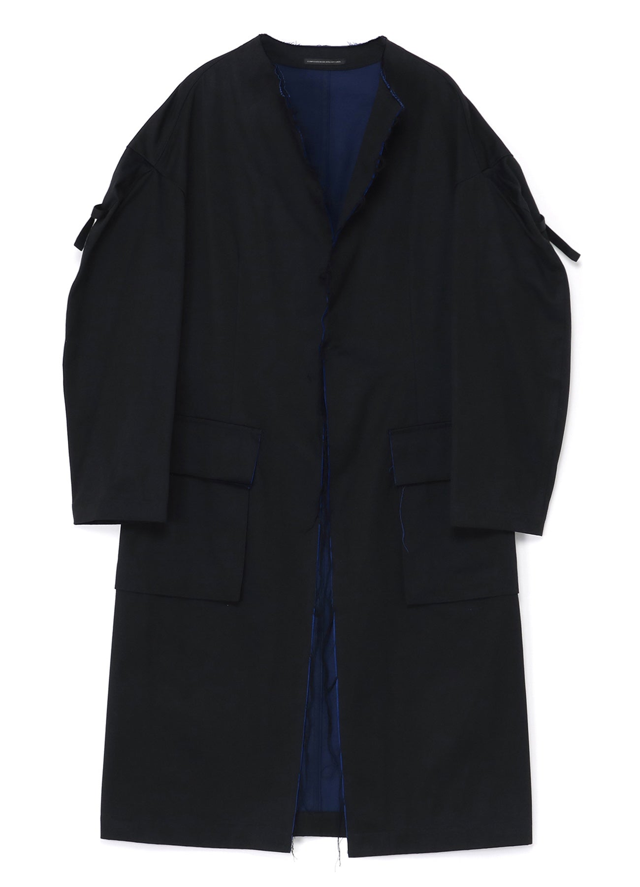 Double Faced Twill No Collar Coat - Lightweight Casual Jacket for Men & Women | Perfect for Spring, Fall & Layering in Office, Travel & Daily Wear