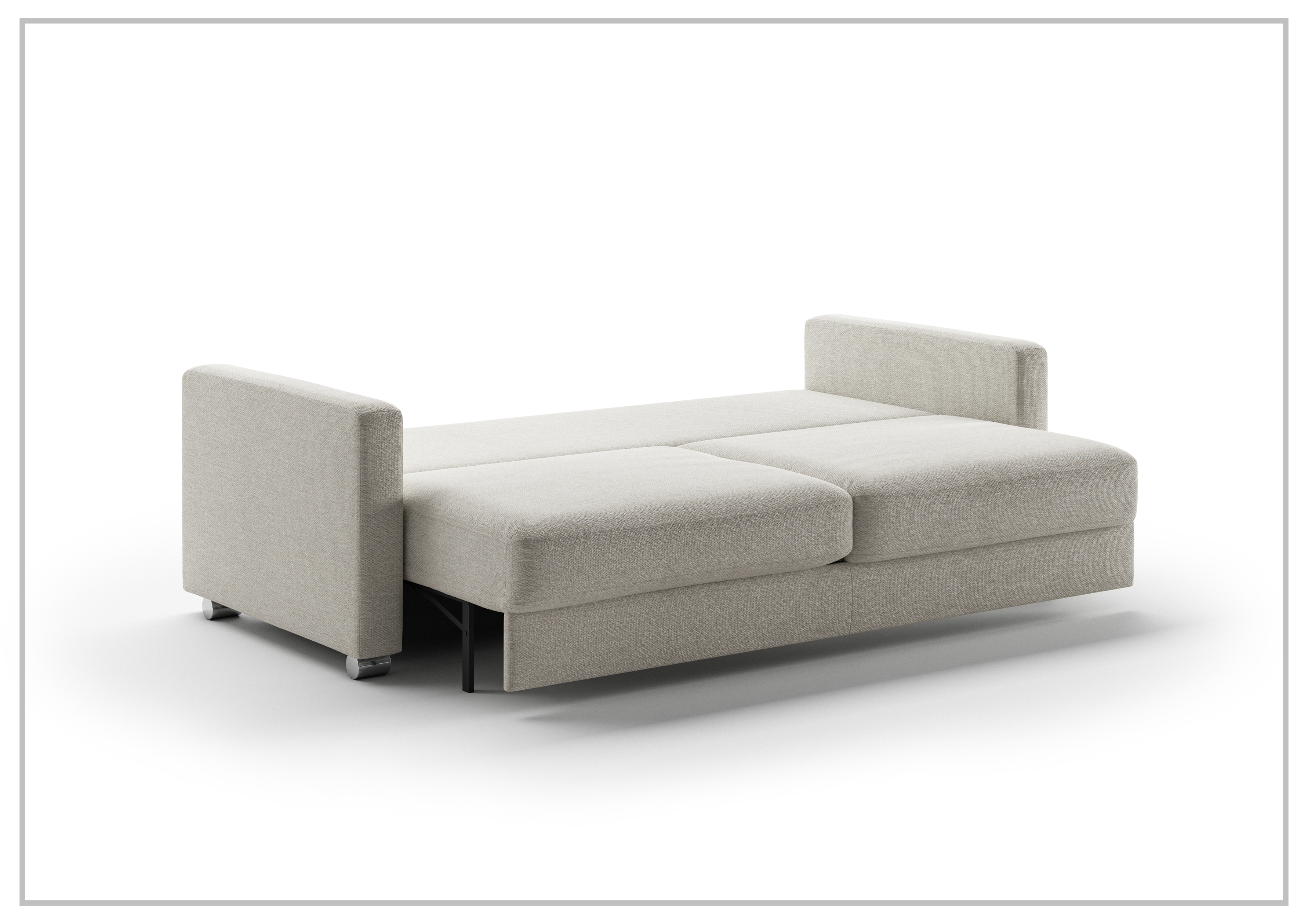 Luonto Emery Fabric Sleeper Sofa - Custom Made to Order with Easy Deluxe Function | Perfect for Small Spaces, Guest Rooms & Home Offices