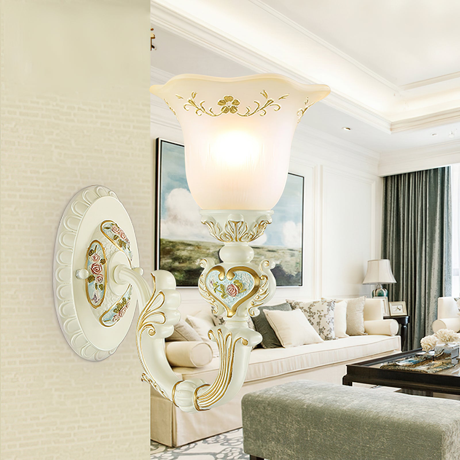 Royal Magic Wand Wall Lamp - Elegant LED Light for Bedroom, Living Room & Nursery - Perfect for Home Decor & Ambiance Lighting