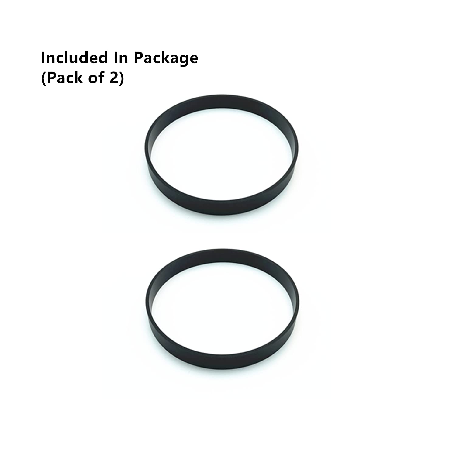 Hoover Vacuum Belts for UH74100 UH74110 - Pack of 2 for Pet Hair Cleaning